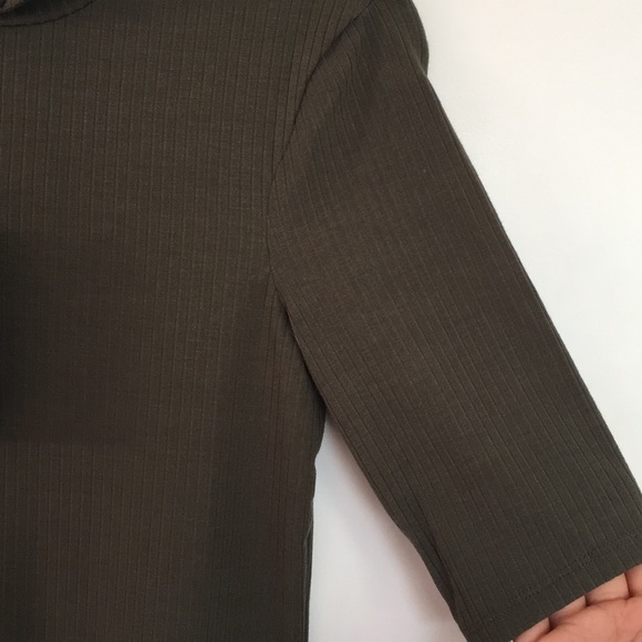 No Comment. Half Sleeve Ribbed Shirt - Picture 3 of 4